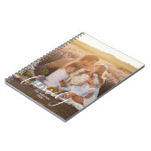 Benutzerdefiniertes Familienfoto – Personalisierte Notizblock (Linke Seite)