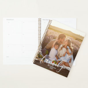 Benutzerdefiniertes Familienfoto – Personalisierte Planer