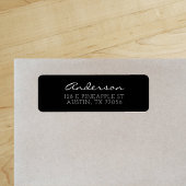 benutzerdefiniertes Familienskript | Schwarz | RÜC