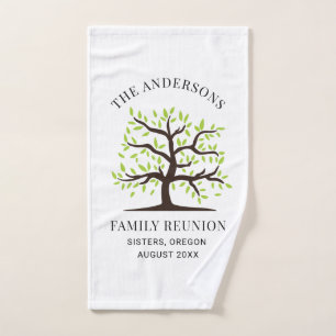 Benutzerdefiniertes Familientreffen Cousins Jährli Handtuch