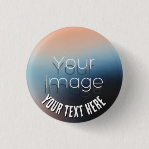 Benutzerdefiniertes Familientreffen-Foto und Text Button