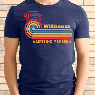 Benutzerdefiniertes Familientreffen Vintage Passen T-Shirt