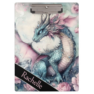 Benutzerdefiniertes Fantasy-Drachen-Design Klemmbrett
