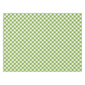 Benutzerdefiniertes Farb-Gingham-Muster Tischdecke (Vorderseite (Horizontal))