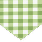 Benutzerdefiniertes Farb-Gingham-Muster Tischdecke (Schrägansicht)