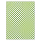 Benutzerdefiniertes Farb-Gingham-Muster Tischdecke (Vorderseite)
