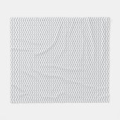 Benutzerdefiniertes Farb-Ripple-Muster Fleecedecke (Vorderseite (Horizontal))