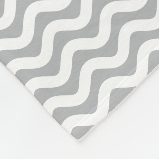 Benutzerdefiniertes Farb-Ripple-Muster Fleecedecke (Ecke)