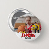 Benutzerdefiniertes Farbfoto für den Senior Night  Button (Vorne & Hinten)