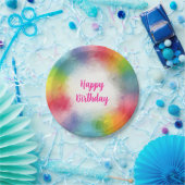 Benutzerdefiniertes farbiges Template Script zum G Pappteller (Party)