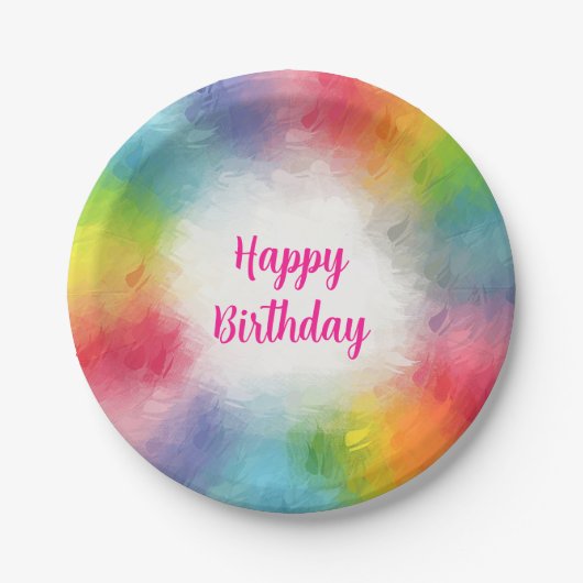 Benutzerdefiniertes farbiges Template Script zum G Pappteller (Vorderseite)