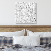 Benutzerdefiniertes farbiges und eigenständiges, a leinwanddruck (Insitu (Schlafzimmer))