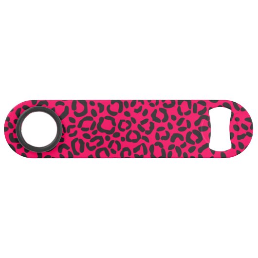 Benutzerdefiniertes Farbleopard-Druckmuster Speed Flaschenöffner (Vorderseite (Horizontal))