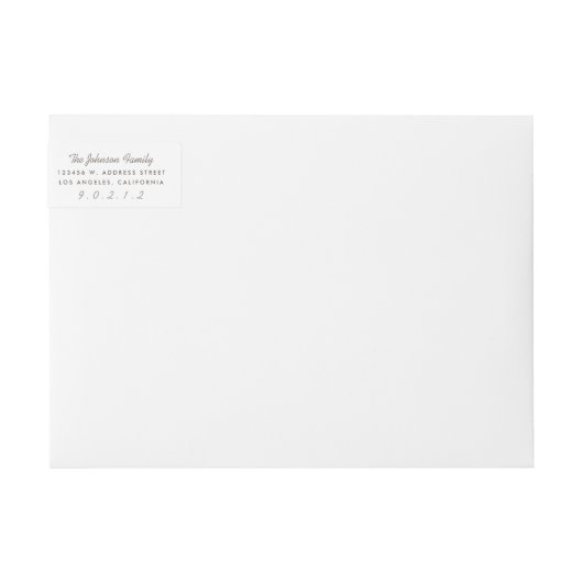 Benutzerdefiniertes Farbmonogramm modern (Vorderseite)