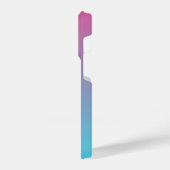 Benutzerdefiniertes FarbOmbre iPhone Hülle (Linke Seite)