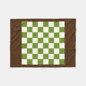 Benutzerdefiniertes Farbschachbrett Fleecedecke (Vorderseite (Horizontal))