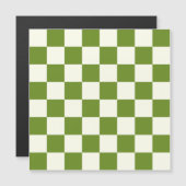 Benutzerdefiniertes Farbschachbrett Magnetkarte (Vorne/Hinten)