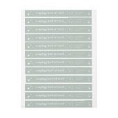 Benutzerdefiniertes Farbsendern von vielen Rücksen (Bogen)