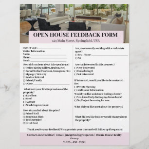 Benutzerdefiniertes Feedback-Formular für Immobili Flyer