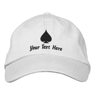 Benutzerdefiniertes Feld für Hüte für Poker und me