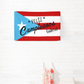 Benutzerdefiniertes Feliz cumpleaños Banner – Puer (InSitu)