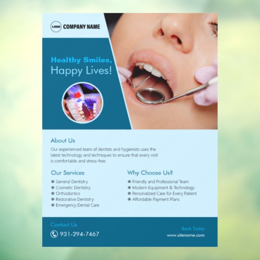 Benutzerdefiniertes Fenster im Krankenhaus Fensteraufkleber (Blatt 3)