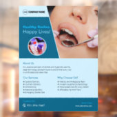 Benutzerdefiniertes Fenster im Krankenhaus Fensteraufkleber (Blatt 2)