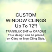 Benutzerdefiniertes Fensterklammern ADVANCED OPAQU Fensteraufkleber (Blatt 3)