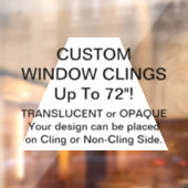 Benutzerdefiniertes Fensterklammern ADVANCED OPAQU Fensteraufkleber (Blatt 2)