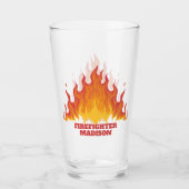 Benutzerdefiniertes Feuerwehrglas Glas (Vorderseite)