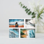 Benutzerdefiniertes Feybild Feiertagspostkarte (Stehend Vorderseite)