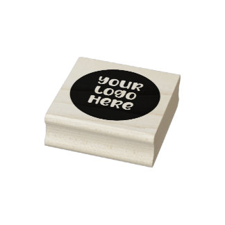 Benutzerdefiniertes Firmen-Branding-Logo Gummistempel
