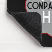 Benutzerdefiniertes Firmenereignis für Unternehmen Mousepad (Ecke)