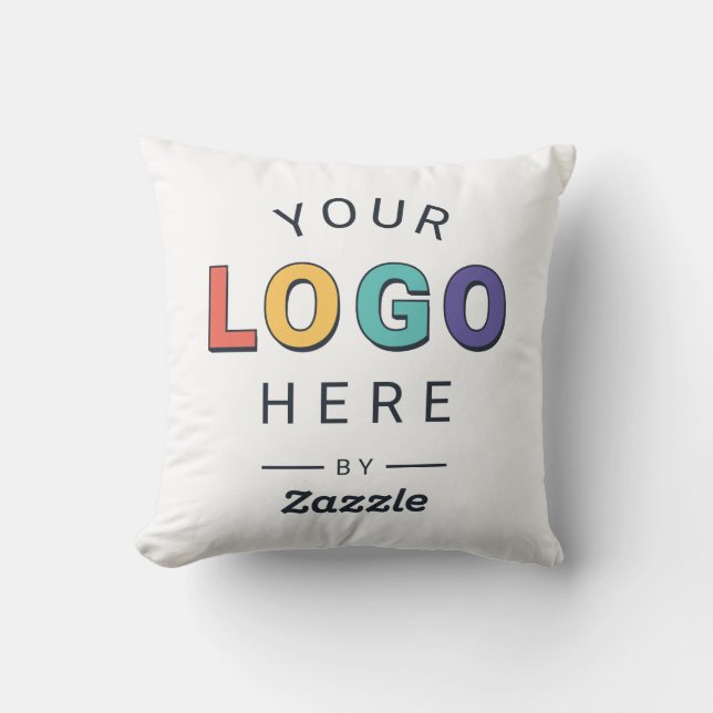Benutzerdefiniertes Firmengeschenk mit Logo Kissen (Vorderseite)