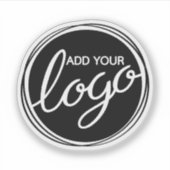 Benutzerdefiniertes Firmenlogo Aufkleber (Vorderseite)