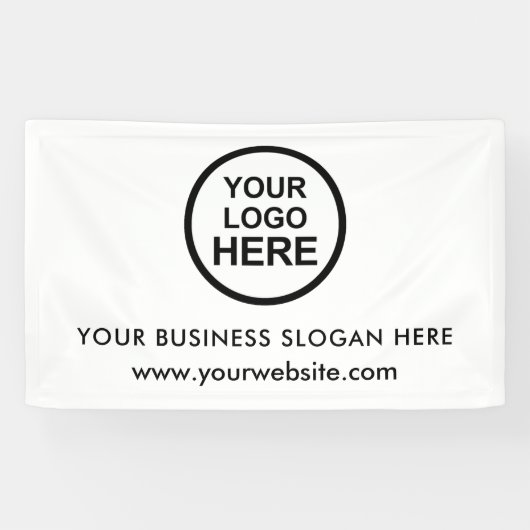 Benutzerdefiniertes Firmenlogo Banner (Horizontal)