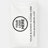 Benutzerdefiniertes Firmenlogo Banner (Vertikal)