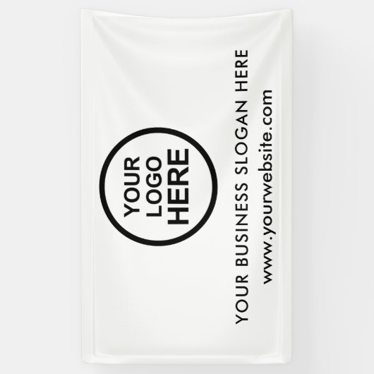 Benutzerdefiniertes Firmenlogo Banner (Vertikal)