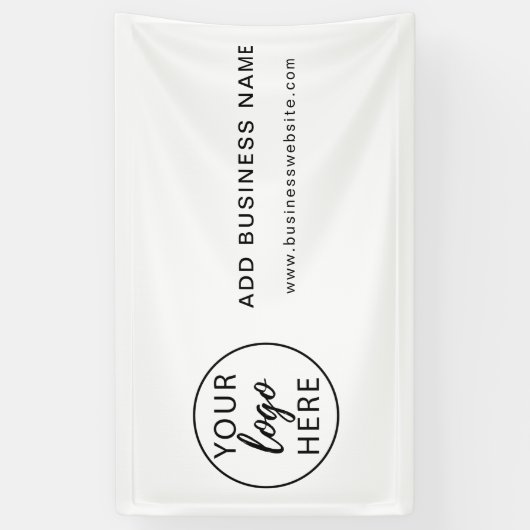 Benutzerdefiniertes Firmenlogo Banner (Vertikal)