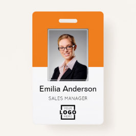 Benutzerdefiniertes Firmenlogo Bar-Code Mitarbeite Ausweis