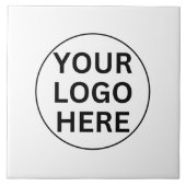 Benutzerdefiniertes Firmenlogo Beruflich Fliese (Vorderseite)