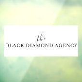 Benutzerdefiniertes Firmenlogo | Berufliches Unter Fensteraufkleber (Blatt 3)