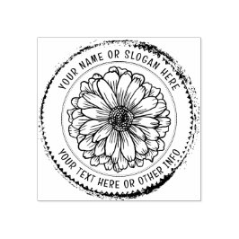 Benutzerdefiniertes Firmenlogo | BOTANISCHE RUSTIS Gummistempel