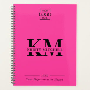 Benutzerdefiniertes Firmenlogo & Branding-Monogram Planer