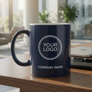 Benutzerdefiniertes Firmenlogo   Büro-Branding Kaffeetasse