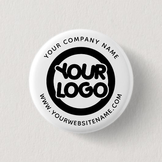 Benutzerdefiniertes Firmenlogo Button (Vorderseite)