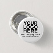 Benutzerdefiniertes Firmenlogo Button (Vorne & Hinten)
