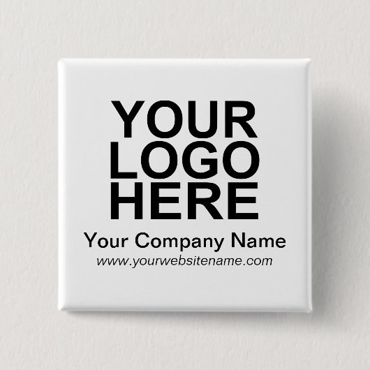 Benutzerdefiniertes Firmenlogo Button (Vorderseite)