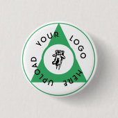 Benutzerdefiniertes Firmenlogo Button (Vorderseite)