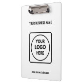 Benutzerdefiniertes Firmenlogo Clipboard Klemmbrett (Links)